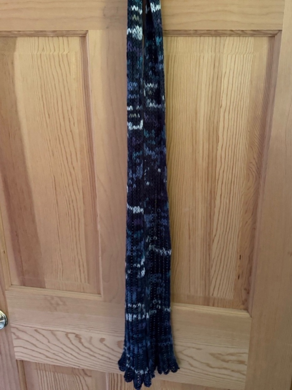 Hand stitched woman's scarf